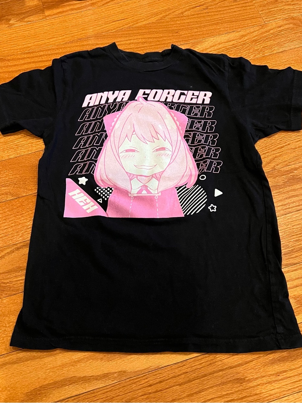 Crunchyroll Spy X Family Anya Heh Women Graphic T-Shirt size small S